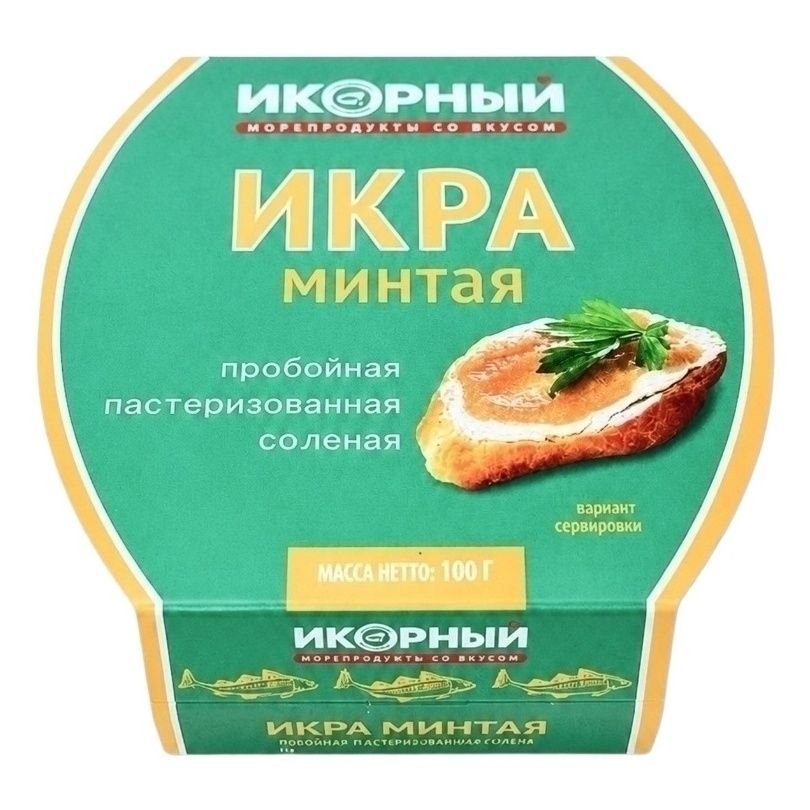 Икра минтай Икорный 100 г