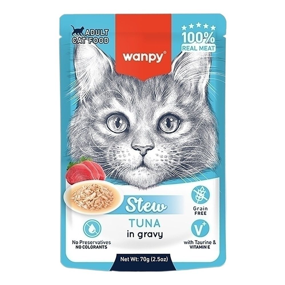 Влажный корм для кошек Wanpy 70 г