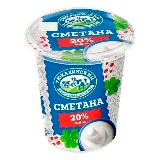 Сметана Тюкалинский Маслосыркомбинат 300 г