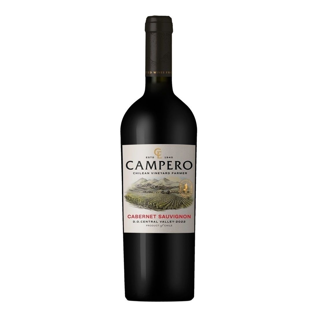 Красное сухое вино Campero Каберне Совиньон 0,75 л