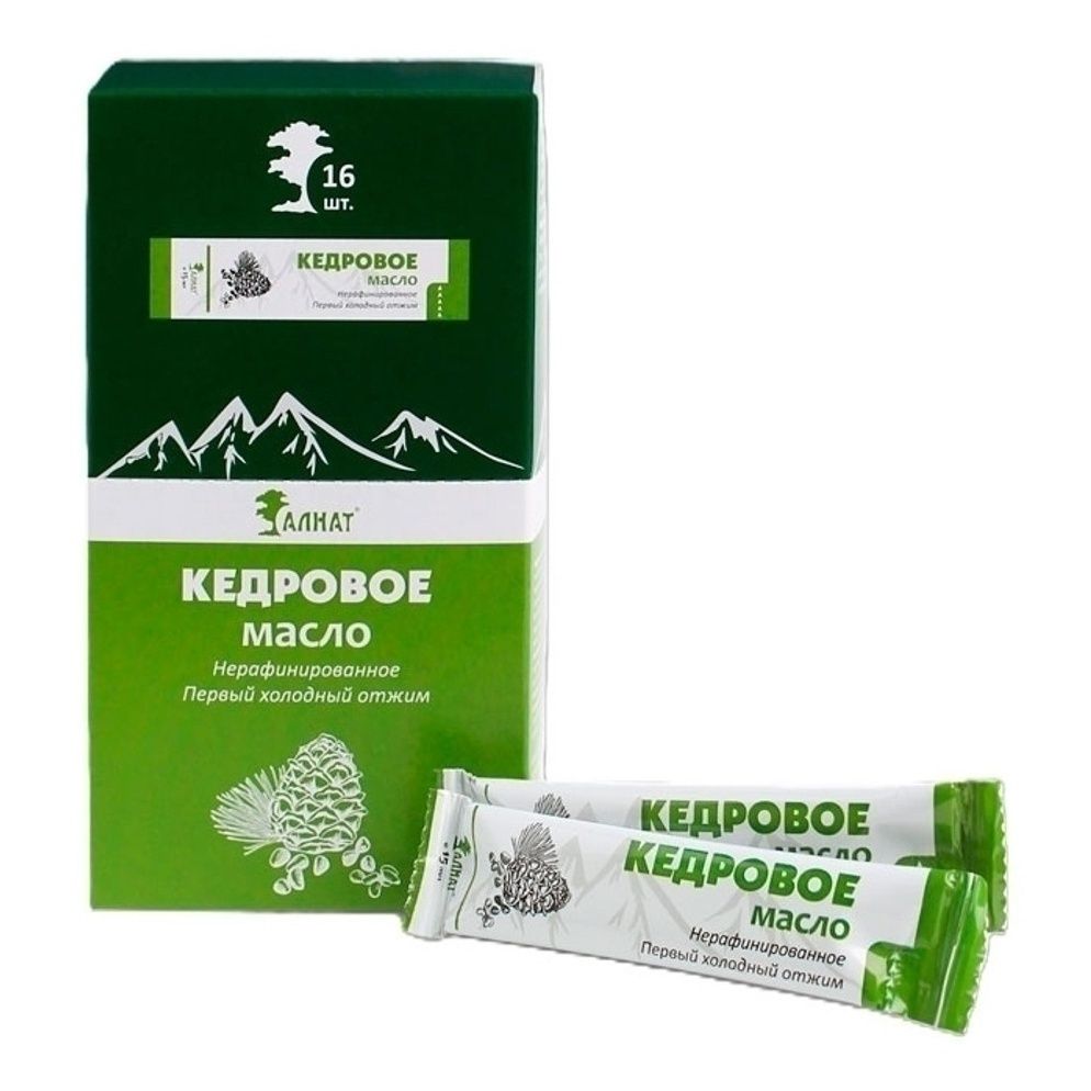 Масло кедровое Алнат 0,015 л