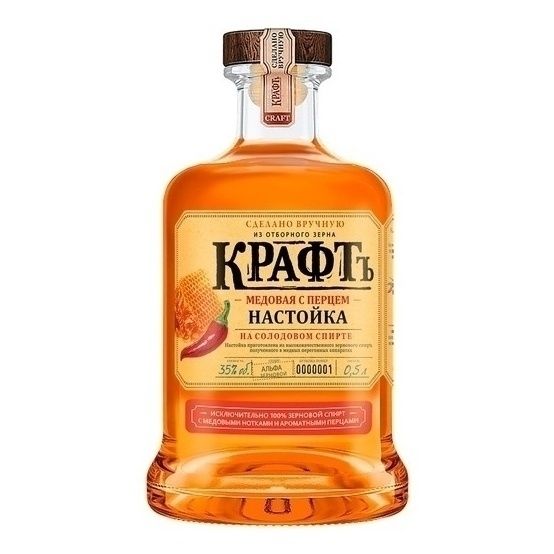 Крафтъ мед 0,5 л