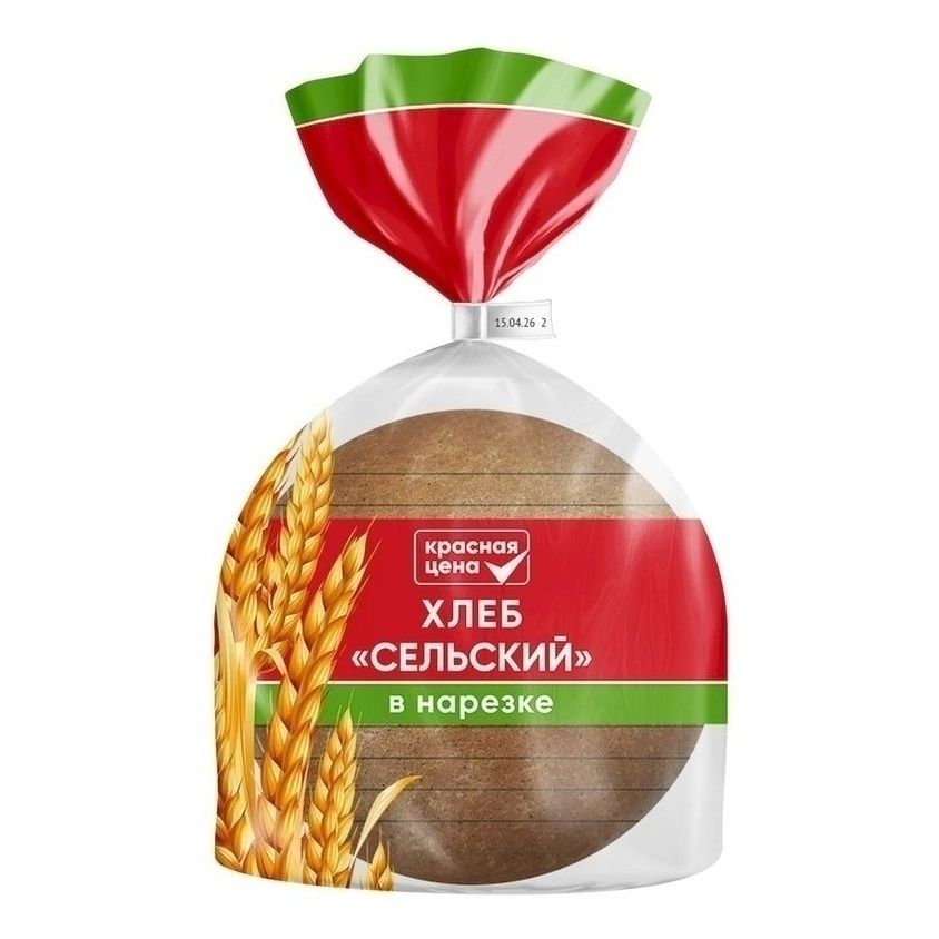 Хлеб пшеничный Красная цена 300 г