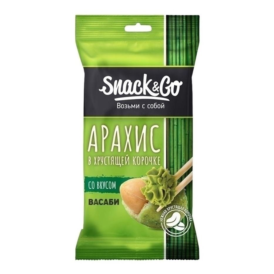 Арахис Snack&Go 60 г