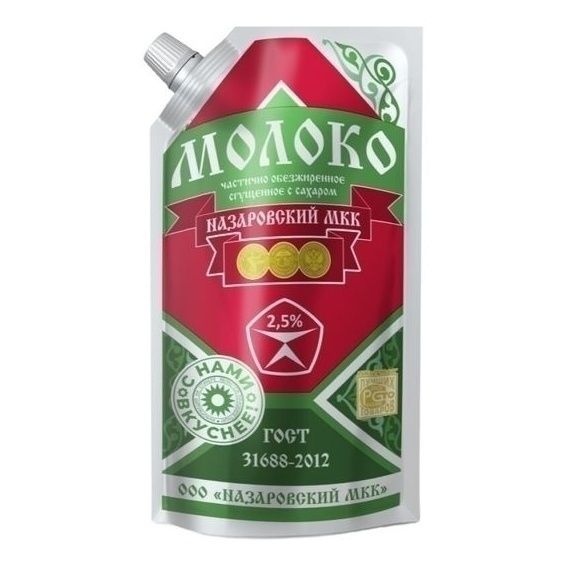 Сгущенное молоко Назаровский молочно-кондитерский комбинат 270 г
