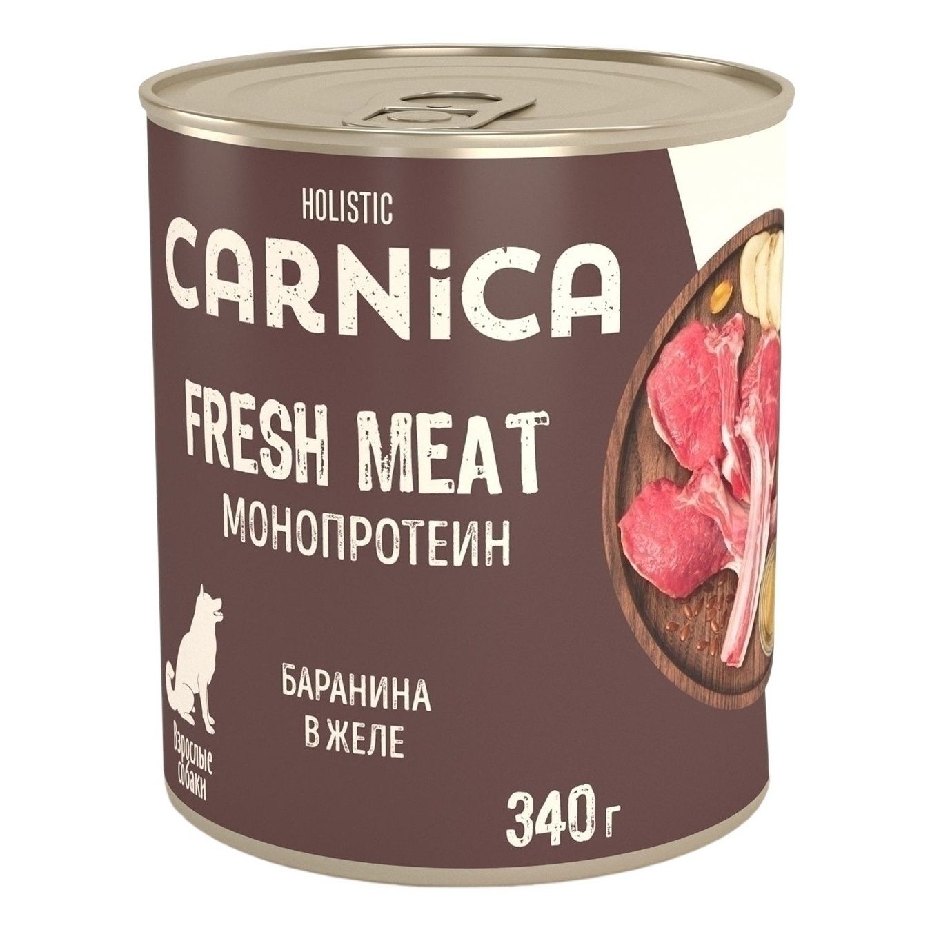 Влажный корм для собак Carnica 340 г
