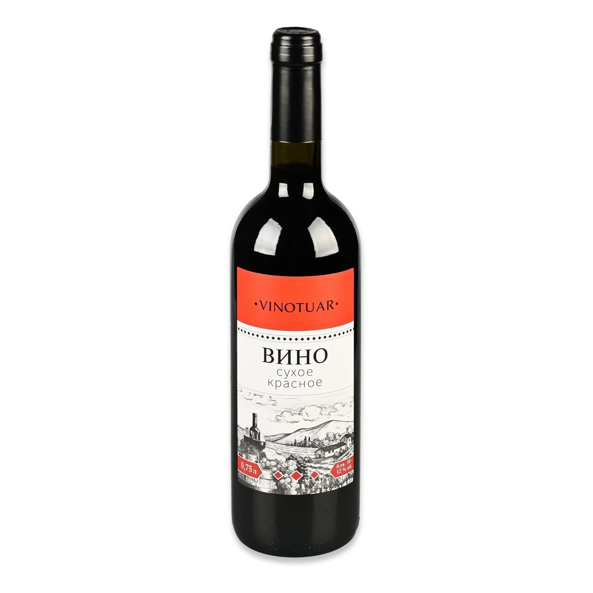 Красное сухое вино Vinotuar 0,75 л