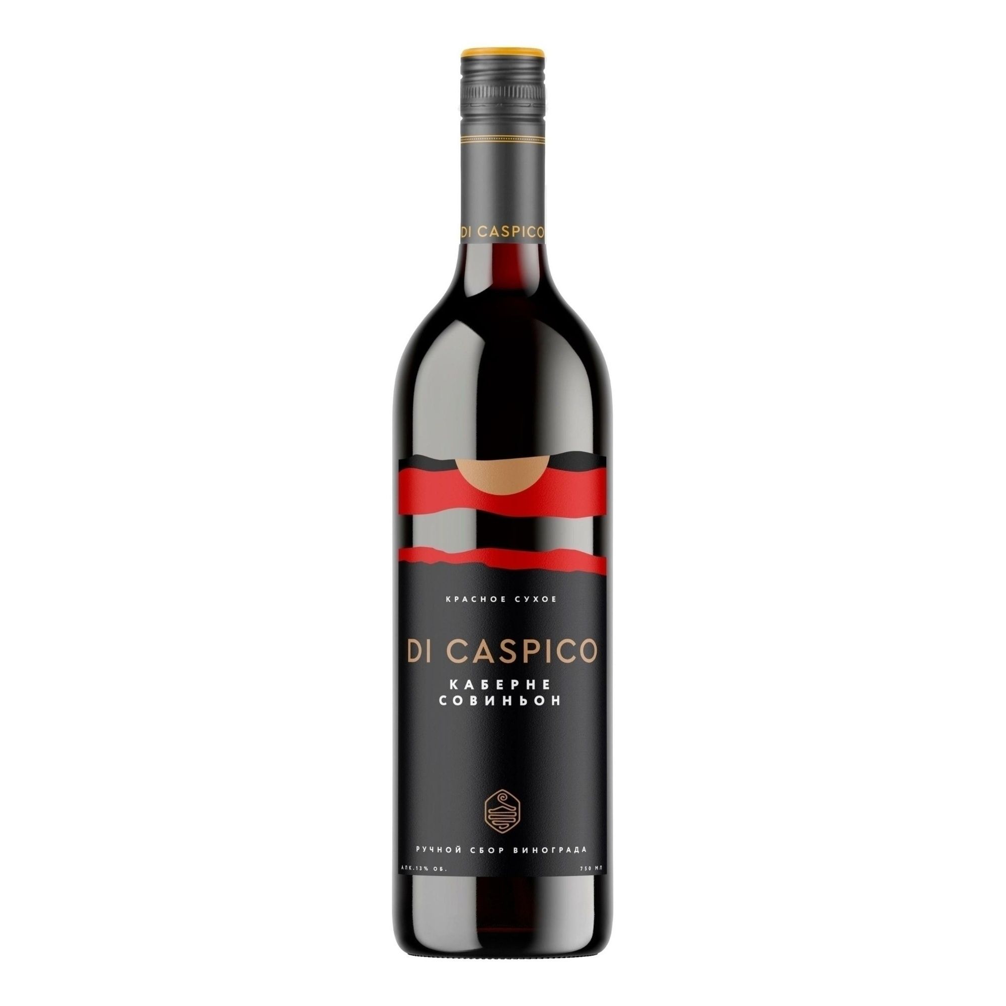 Красное сухое вино Di Caspico Каберне 0,75 л