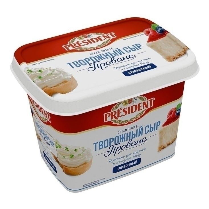 Сыр творожный Президент 400 г
