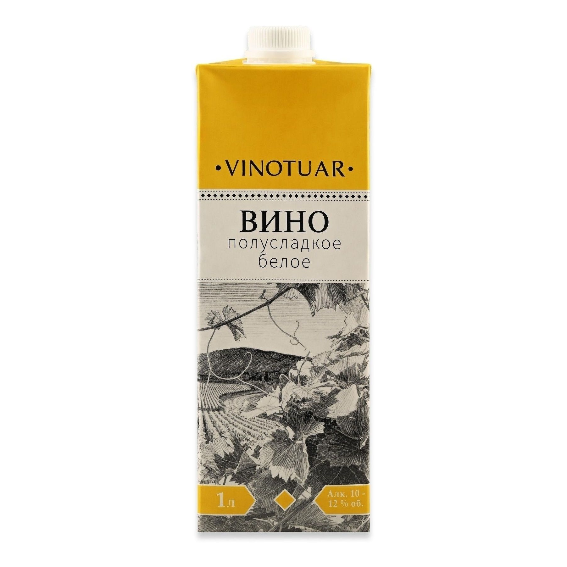Полусладкое вино Vinotuar 1 л