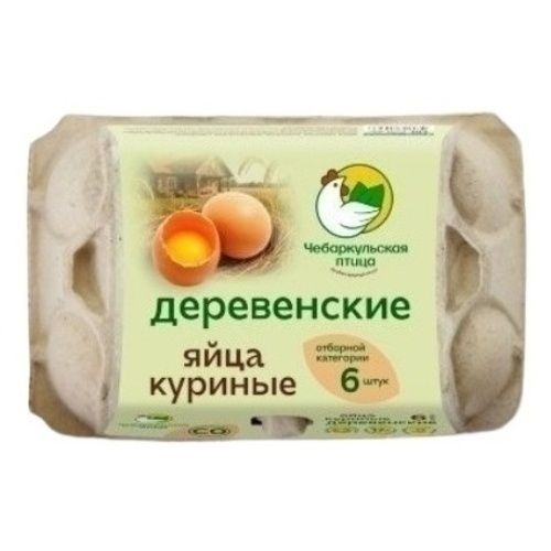 Яйца С0 Чебаркульская птица 6 шт.