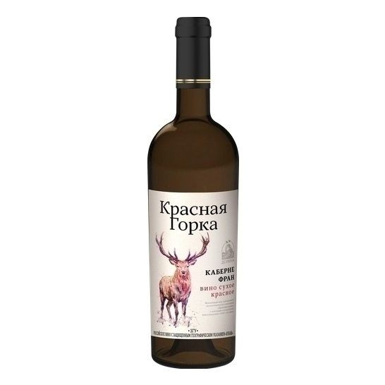 Красное сухое вино Красная Горка Каберне Фран 0,75 л