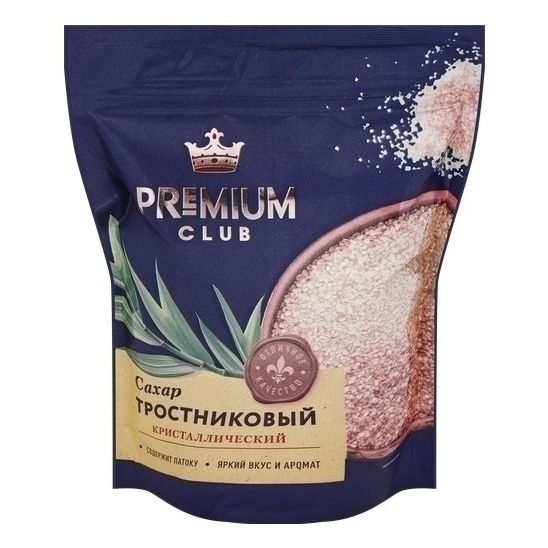 Сахар тростниковый Premium Club 650 г