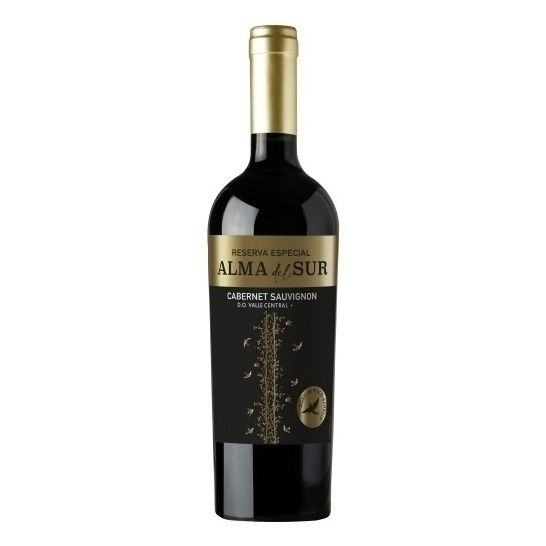 Красное полусухое вино Vina de Aguirre Каберне Совиньон 0,75 л