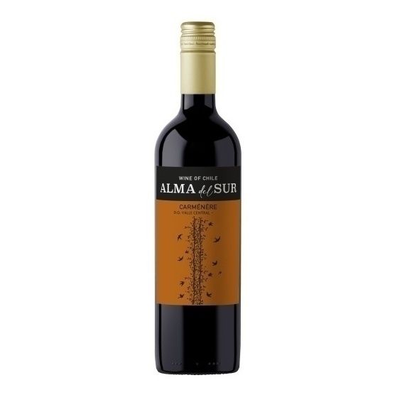 Красное сухое вино Vina de Aguirre Карменер 0,75 л