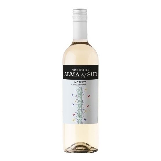 Белое сухое вино Alma del Sur Мускат 0,75 л