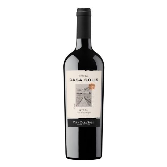 Красное полусухое вино Vina Casa Solis Шираз 0,75 л