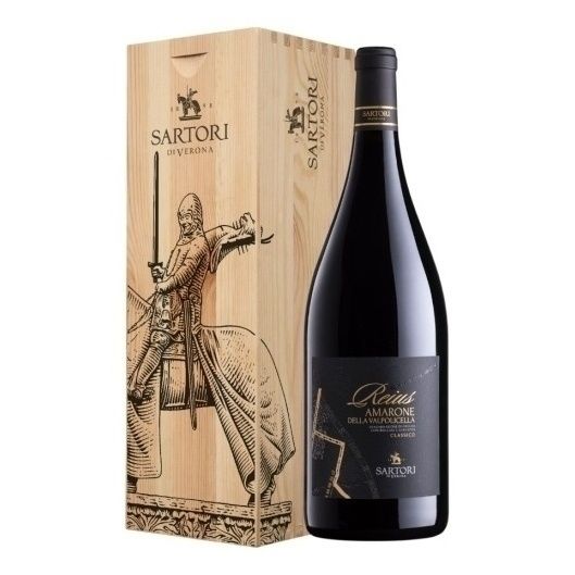 Красное полусухое вино Sartori Амароне 1,5 л
