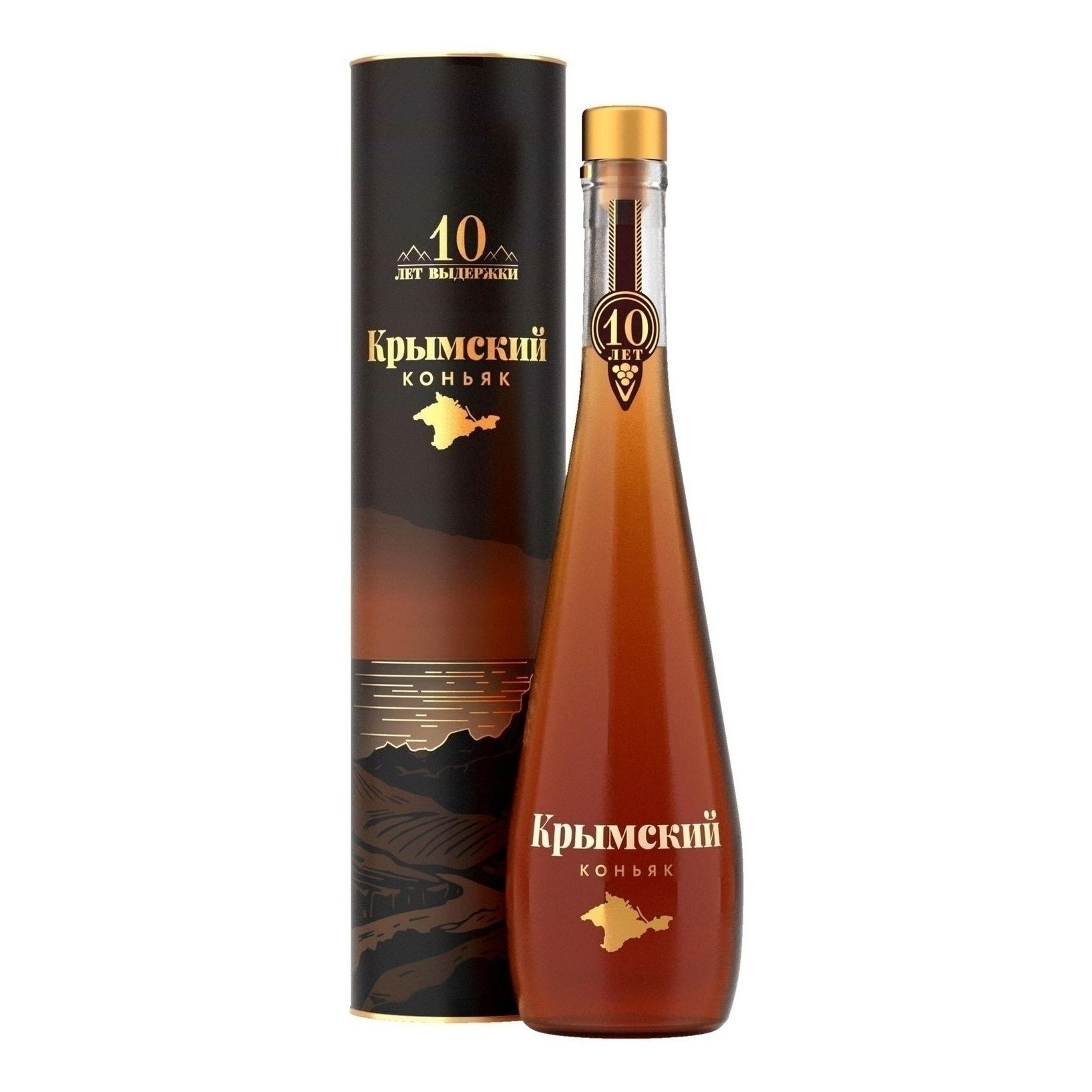 Коньяк Крымский 10 лет 0,5 л
