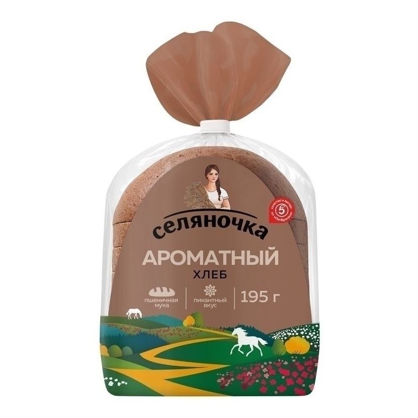 Хлеб пшеничный Селяночка 195 г