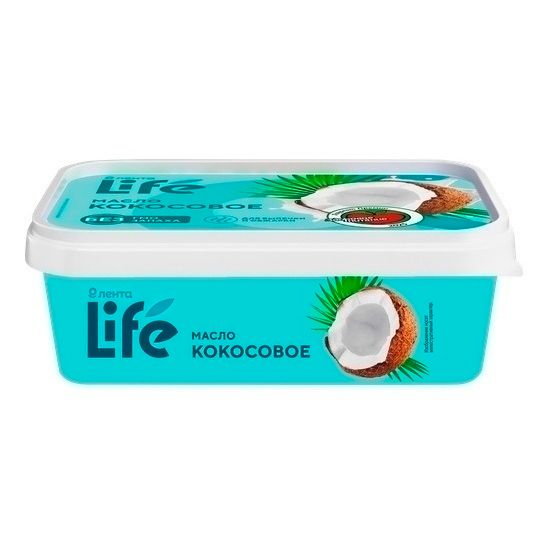 Масло кокосовое Лента Life 200 мл