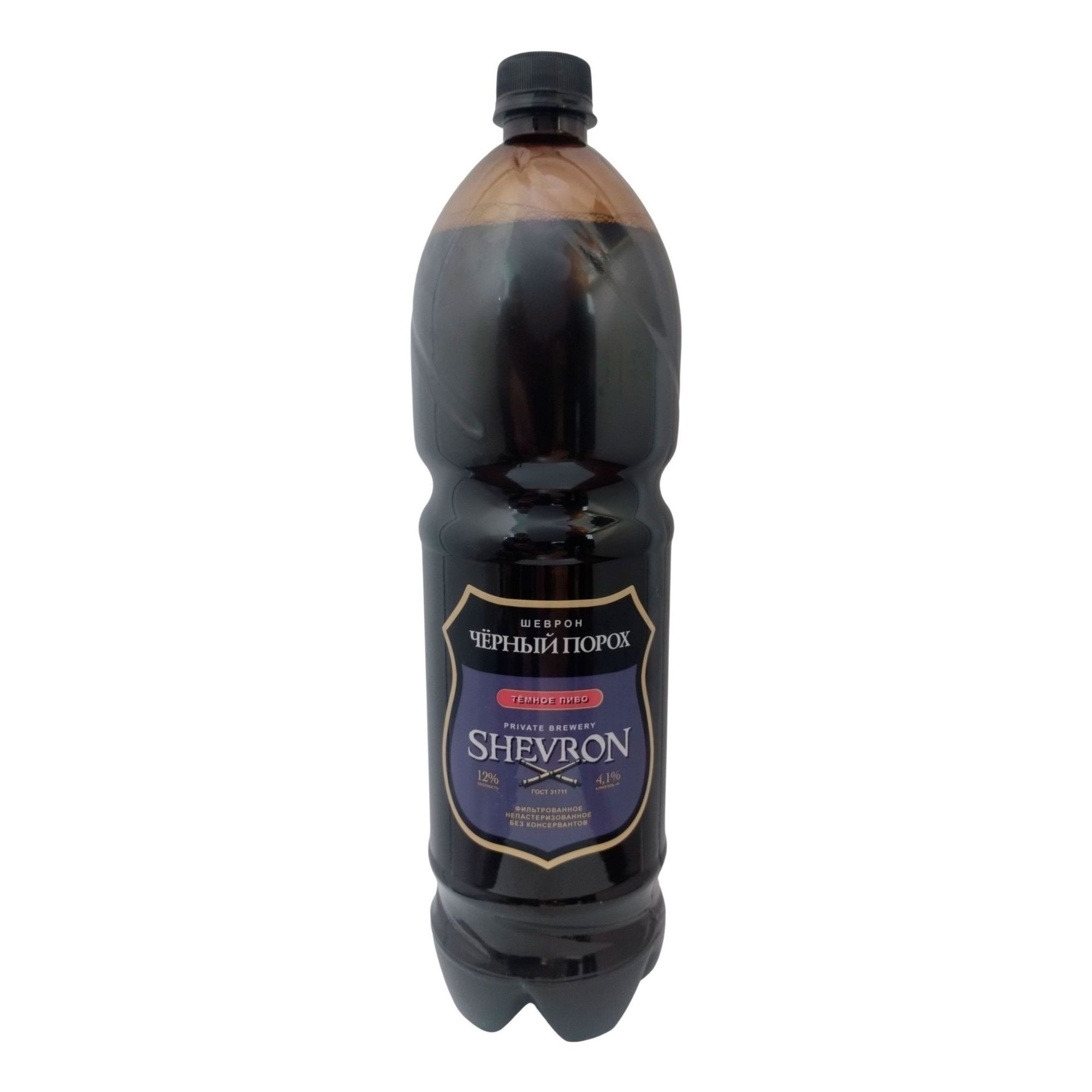 Пиво Shevron темное 1,5 л