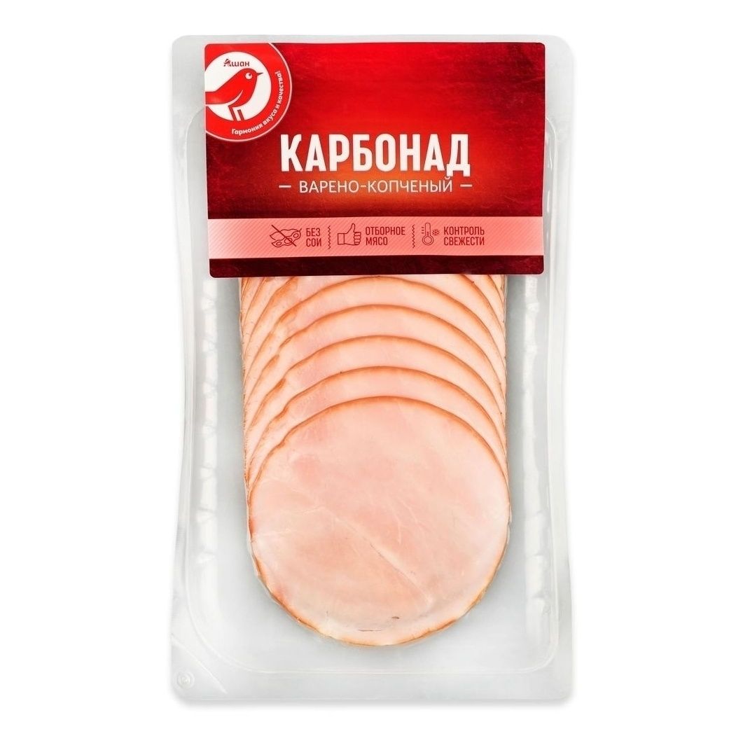 Карбонад АШАН Красная птица 100 г