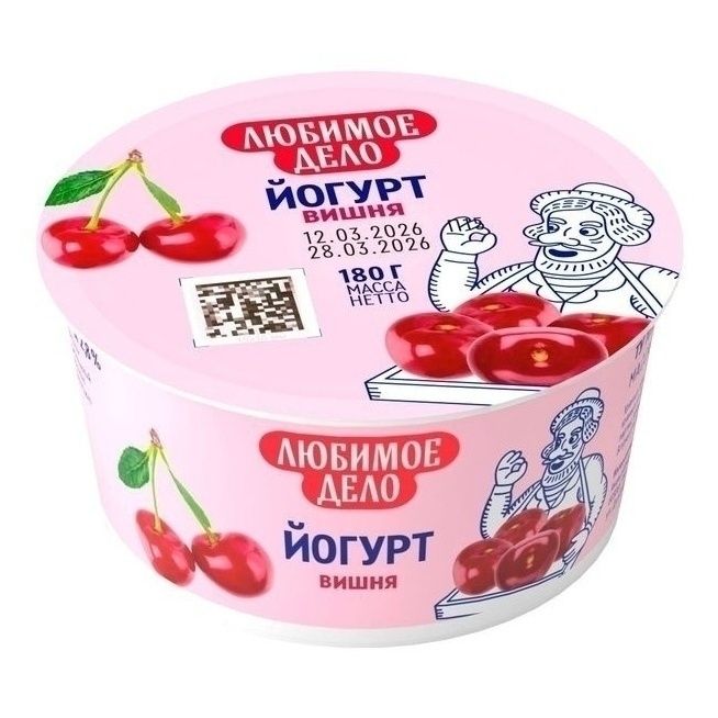 Йогурт Любимое дело 180 мл