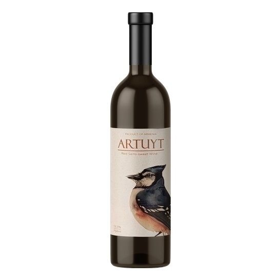 Красное полусладкое вино Artuyt 0,75 л