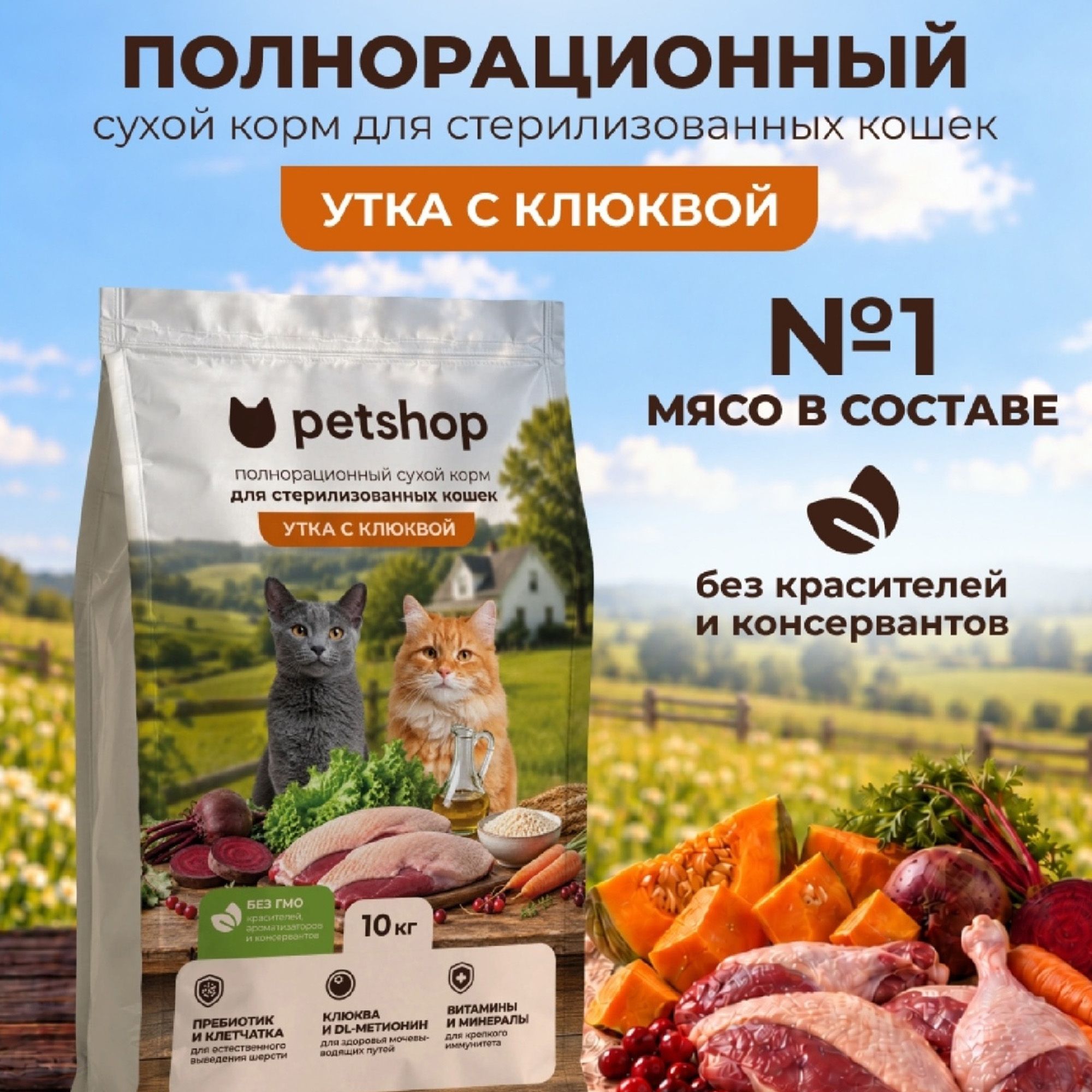 PETSHOP 10 кг
