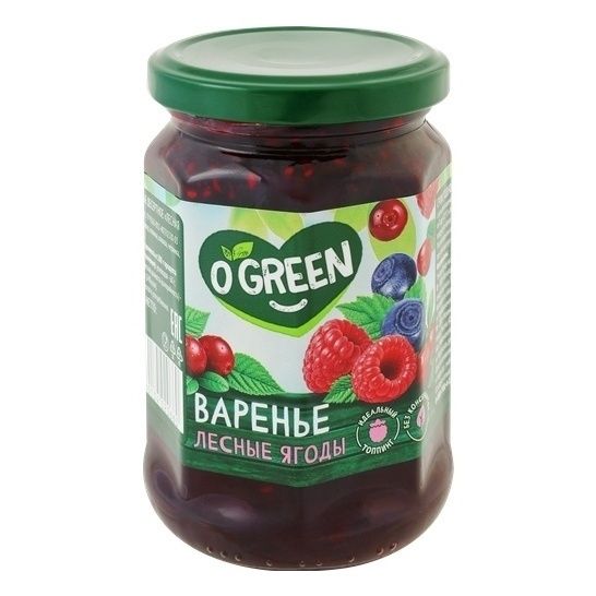 Варенье O'Green 380 г