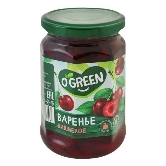 Варенье O'Green 380 г