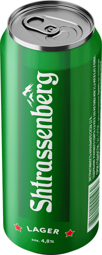 Пиво Shtrassenberg светлое 0,45 л