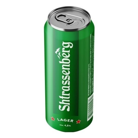 Пиво Shtrassenberg светлое 0,45 л