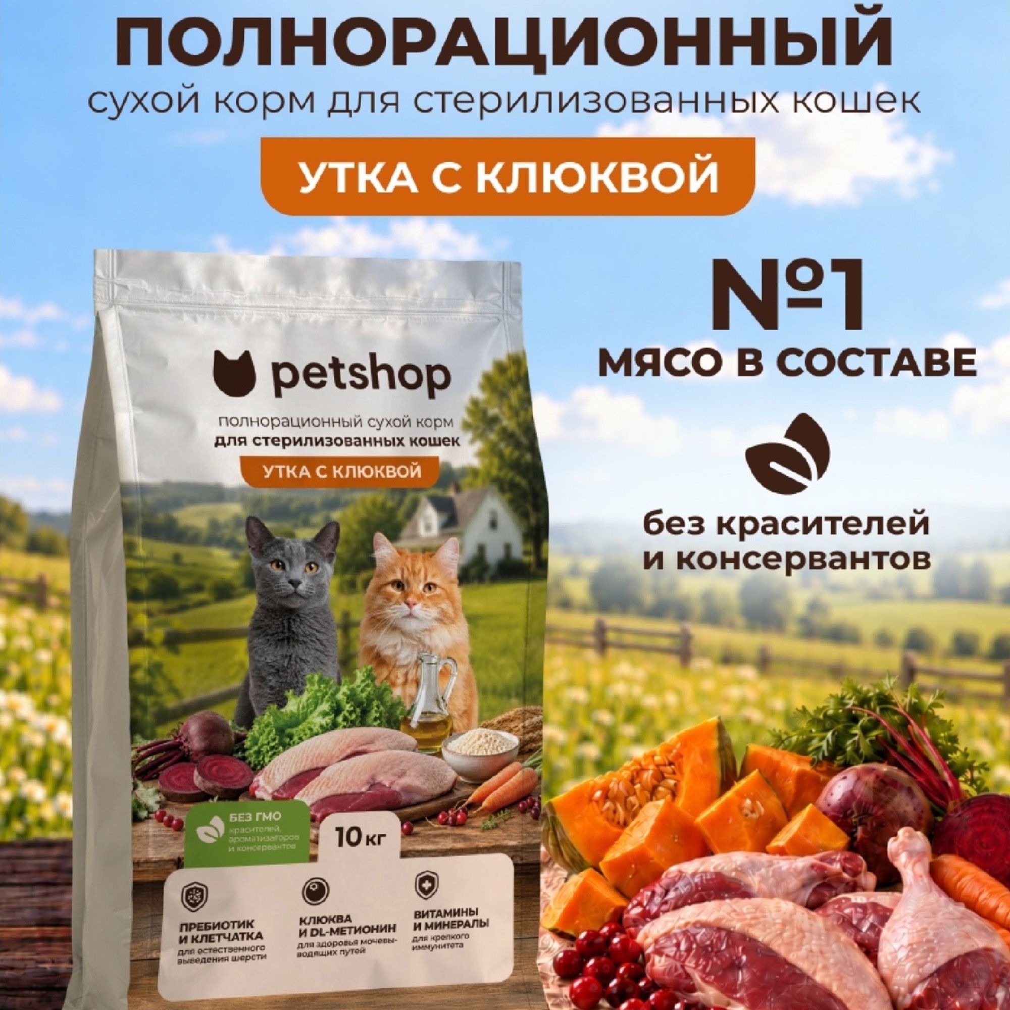 PETSHOP 10 кг