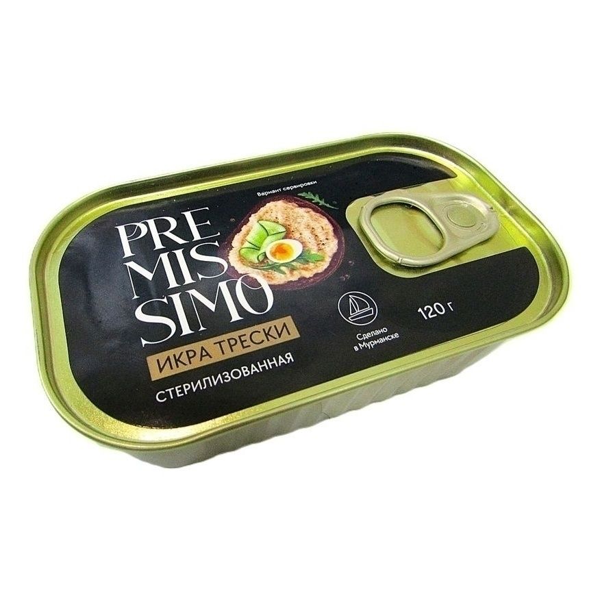 Икра треска Premissimo 120 г
