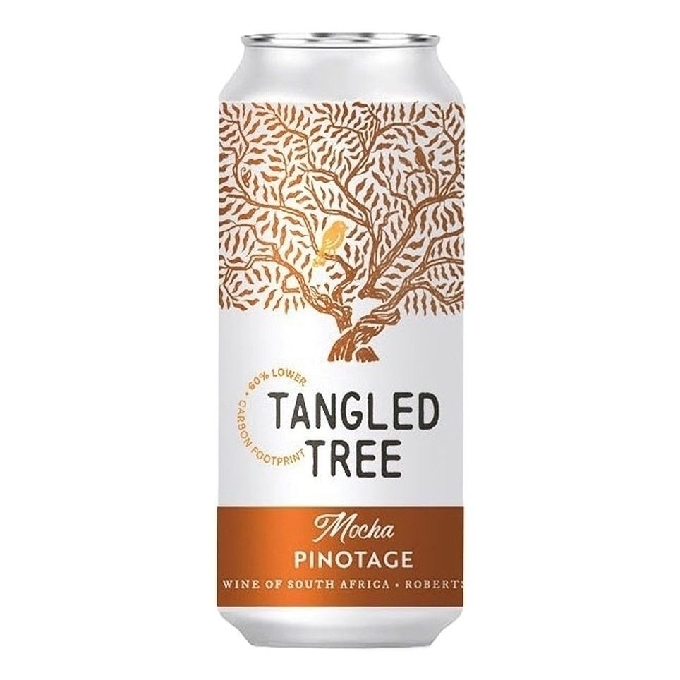 Красное полусухое вино Tangled Tree Пинотаж 0,25 л
