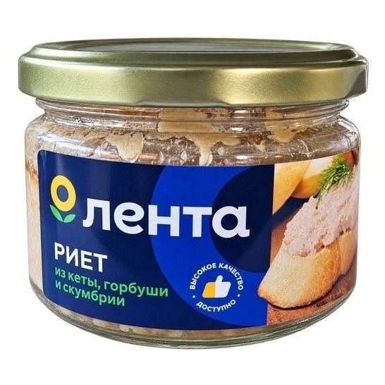 Риет скумбрию Лента 140 г