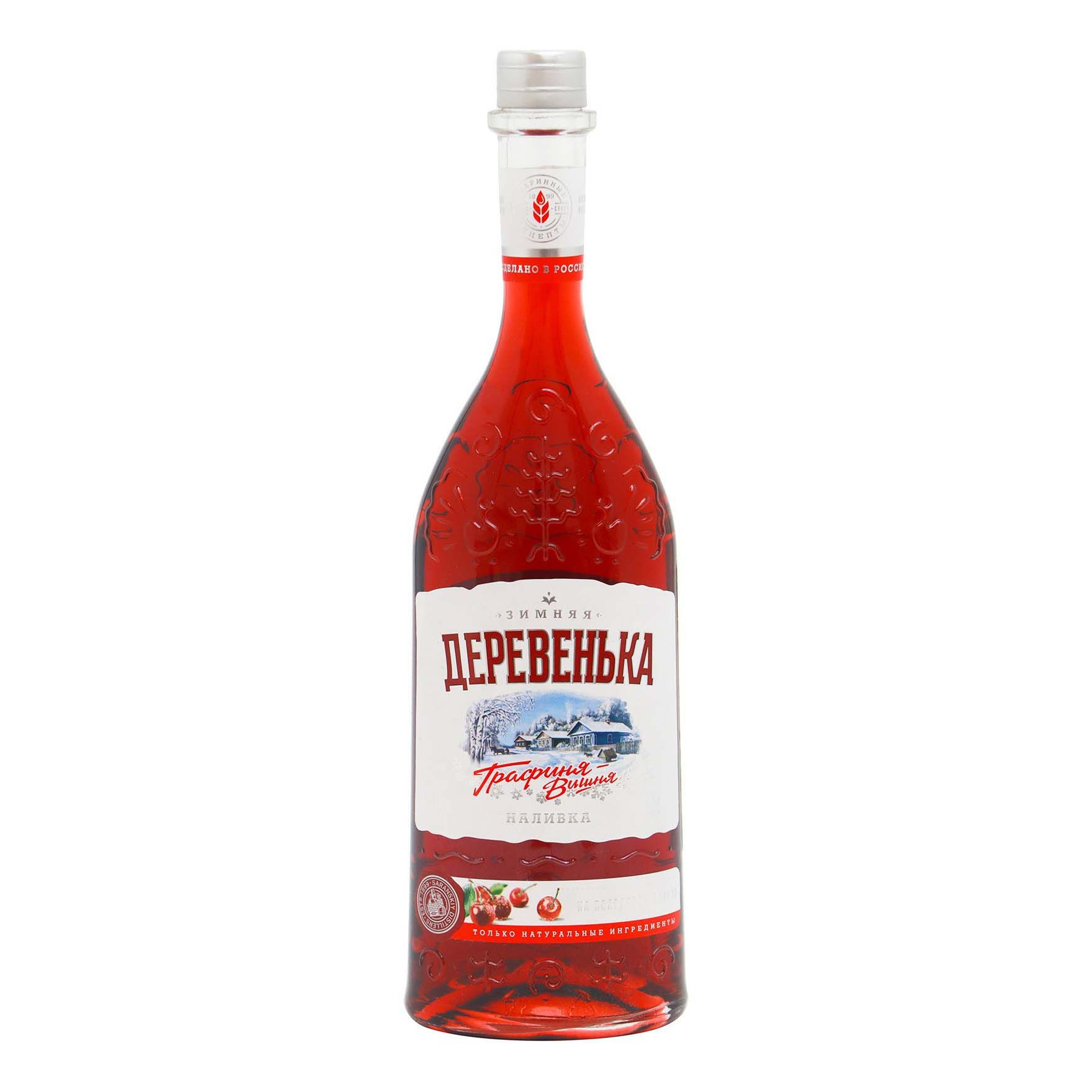 Деревенька вишня 0,5 л