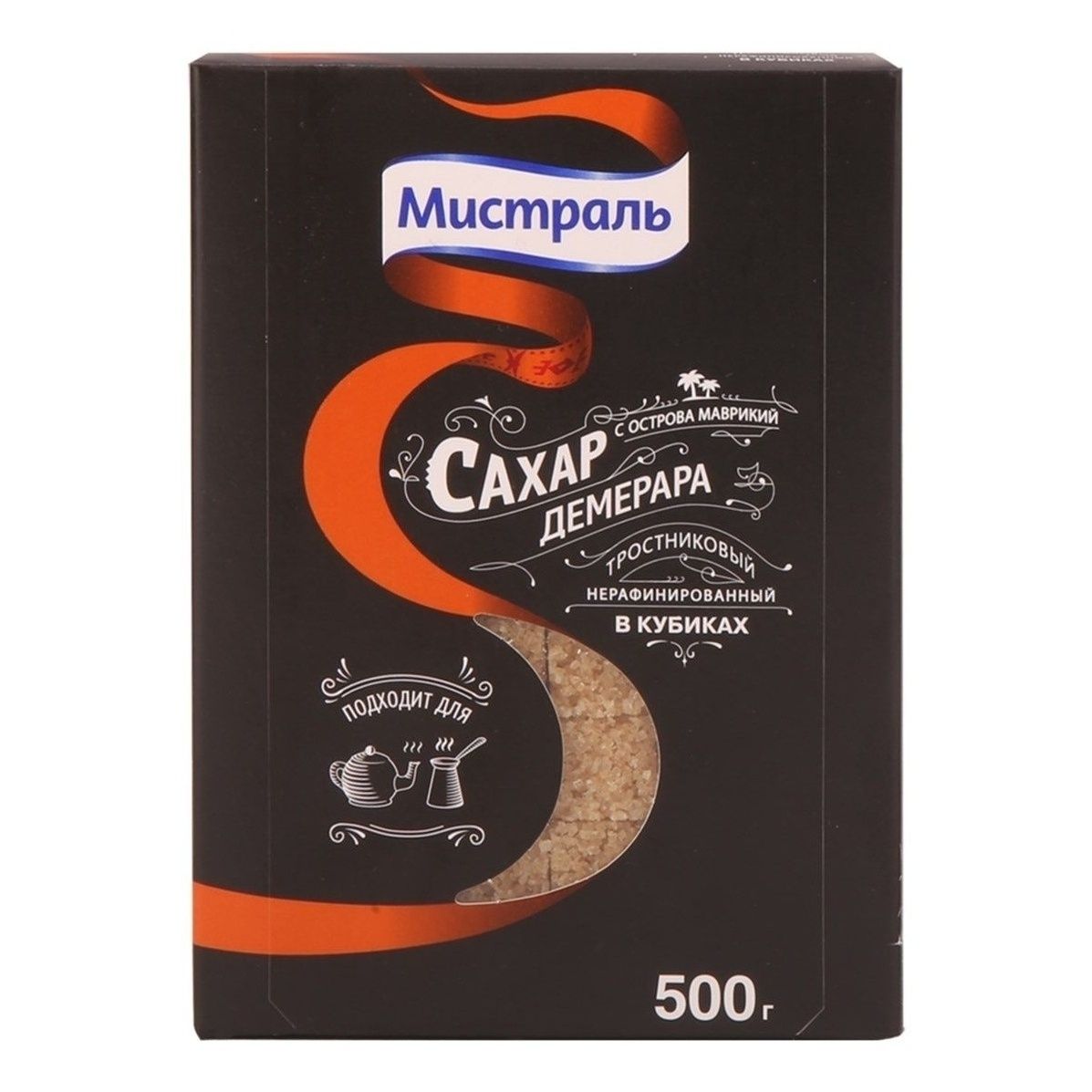 Сахар тростниковый Мистраль 500 г