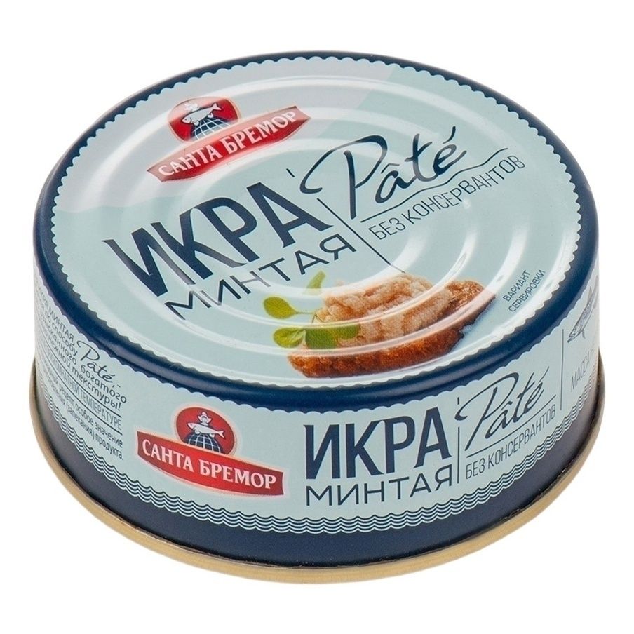 Икра минтай Санта Бремор 90 г