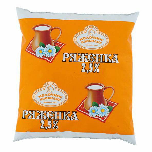 Ряженка Белая долина 0,5 л