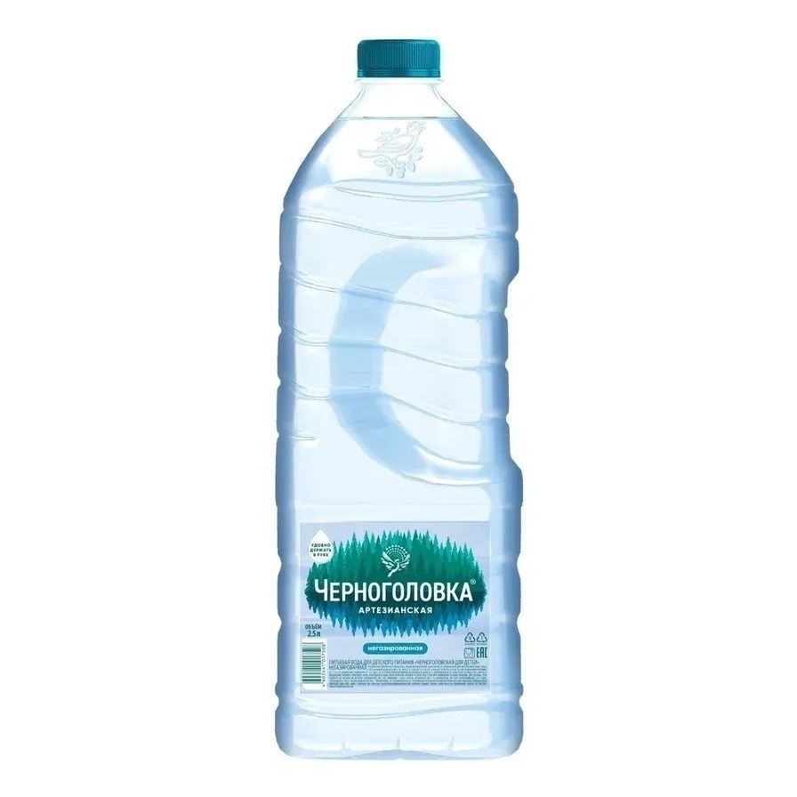 Вода Черноголовка 2,5 л