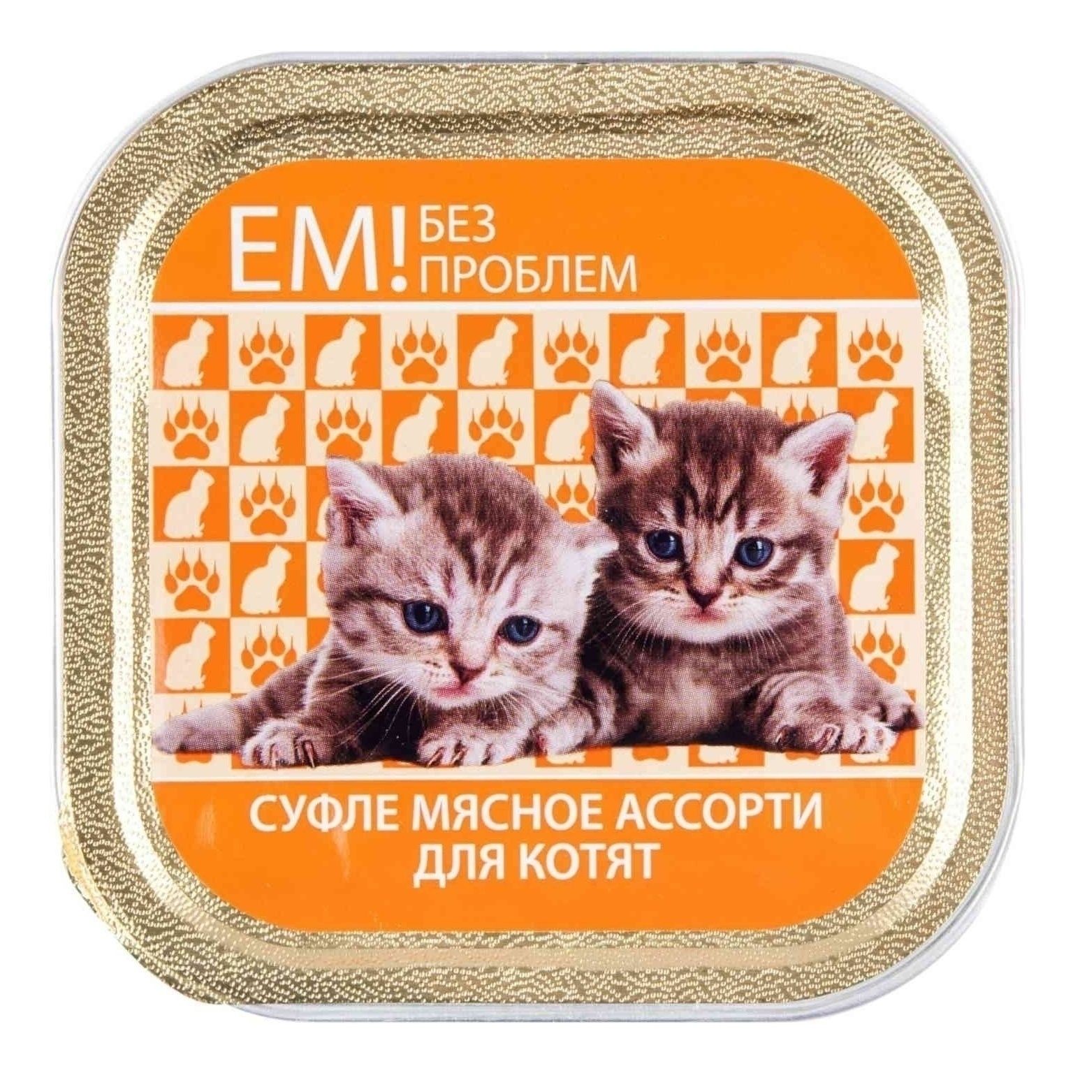 Влажный корм для кошек Ем без проблем 100 г