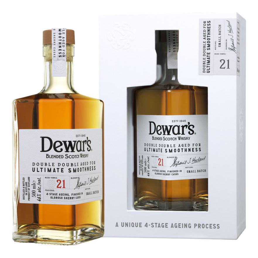 Виски DEWARS 21 год 0,5 л