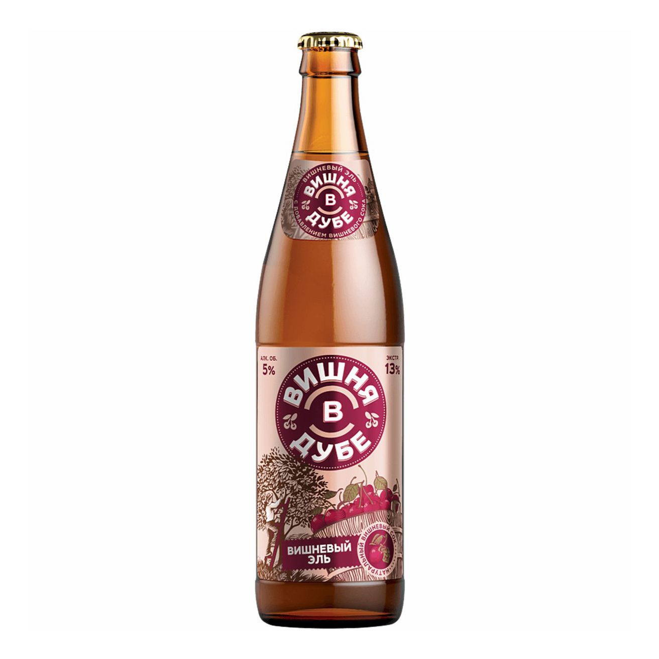 Пиво Вишня в Дубе 0,45 л