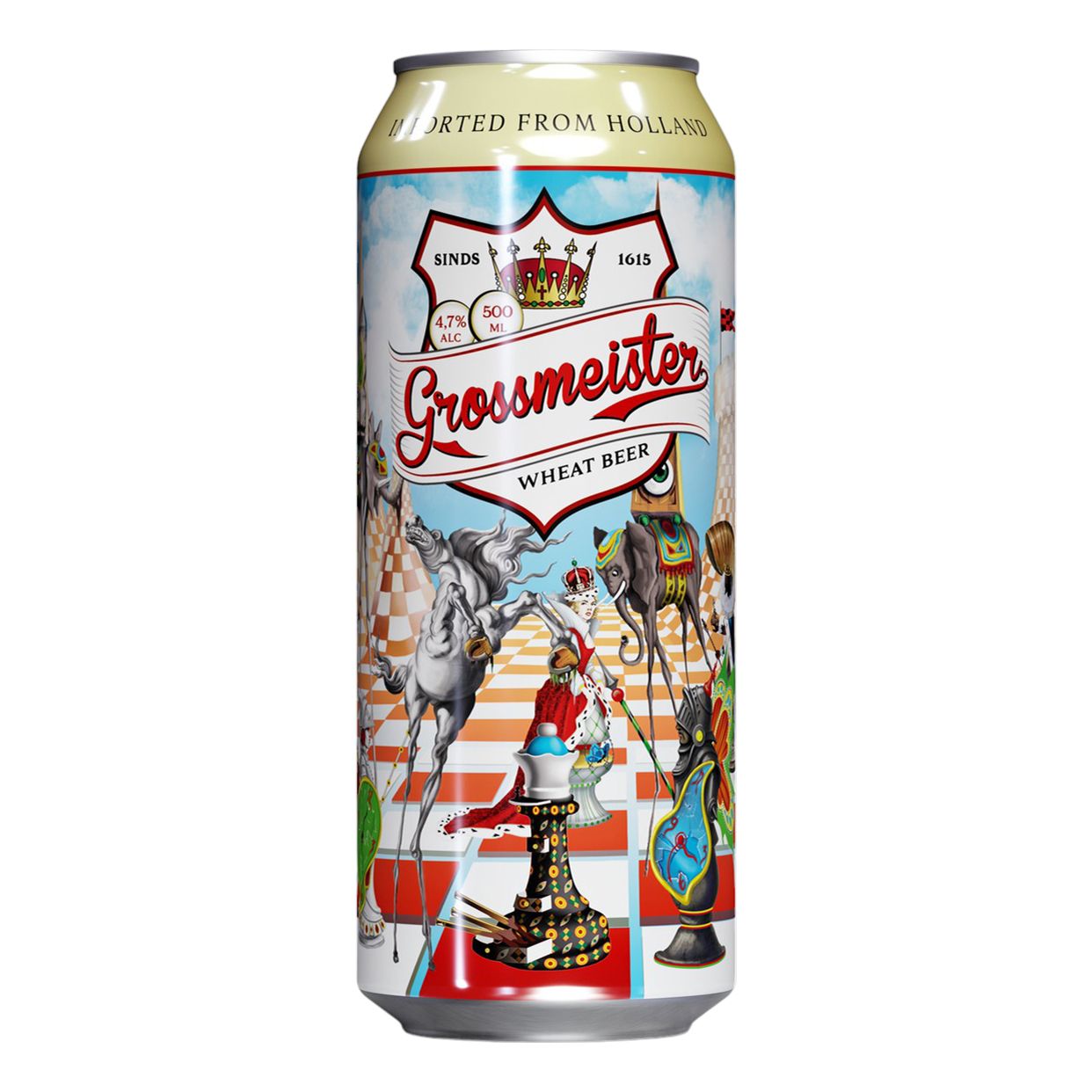 Пиво Grossmeister пшеничное 0,5 л