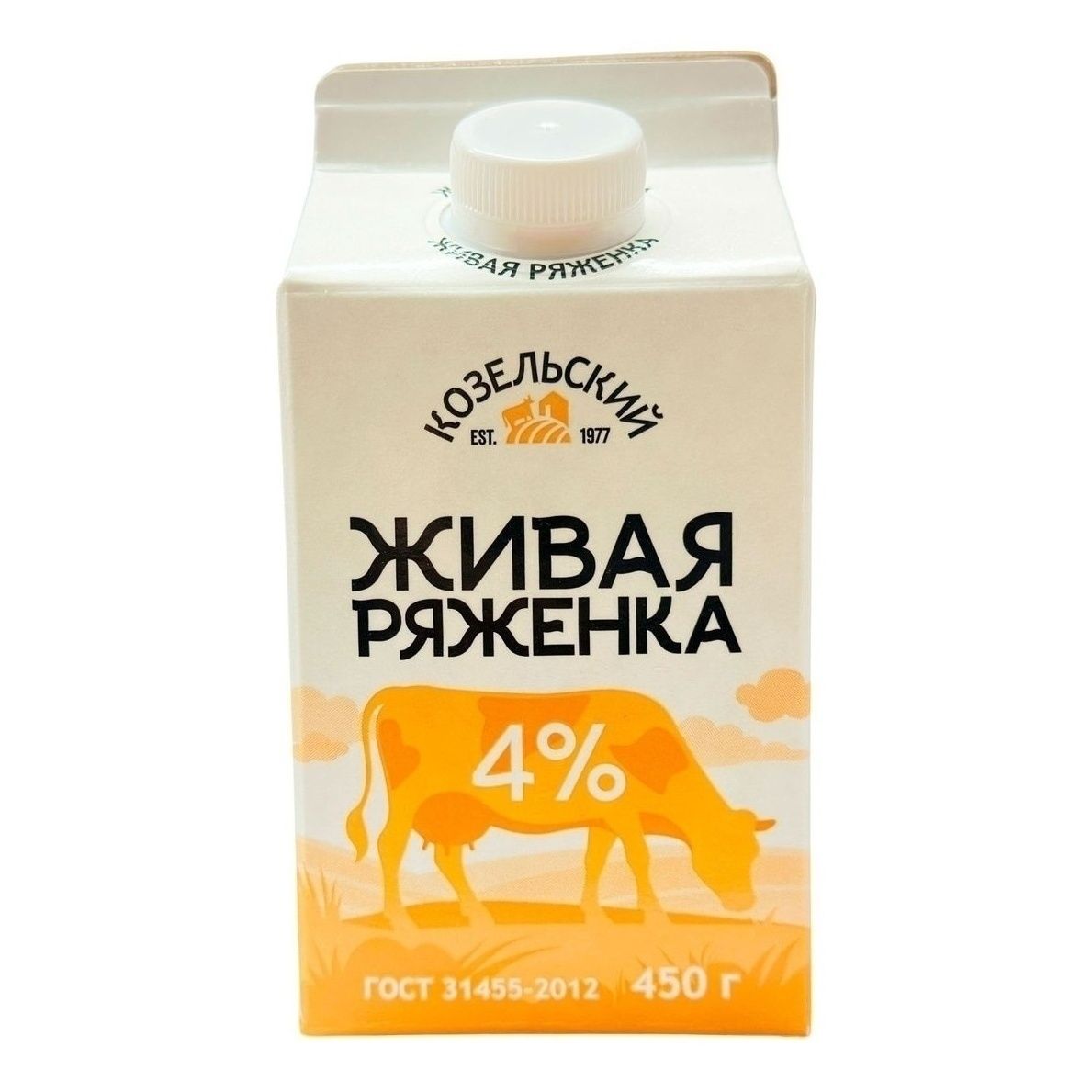 Ряженка Козельский молочный завод 450 мл