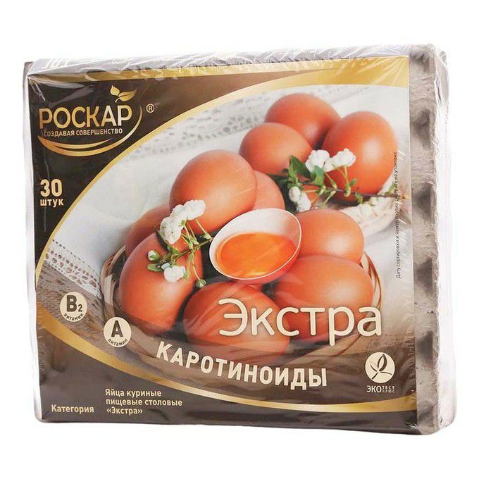 Яйца С0 Экстра 30 шт.