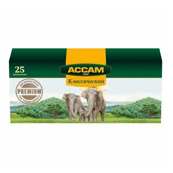 Чай Ассам в пакетиках 45 г